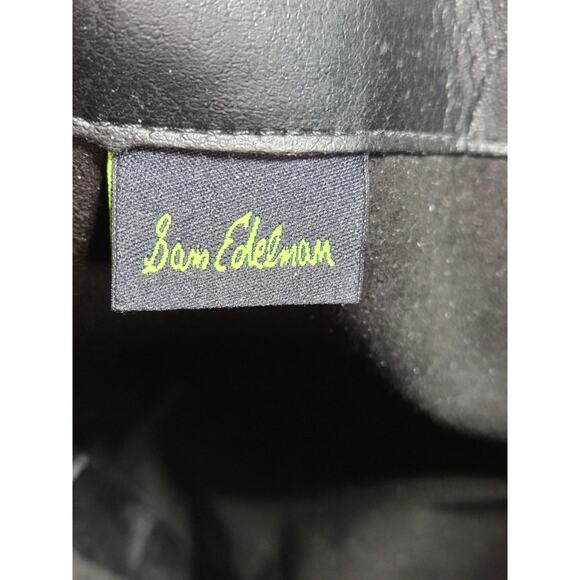 Sam Edelman Women's Leather Tall Riding Heeled Boots Size 8M - Picture 6 of 7